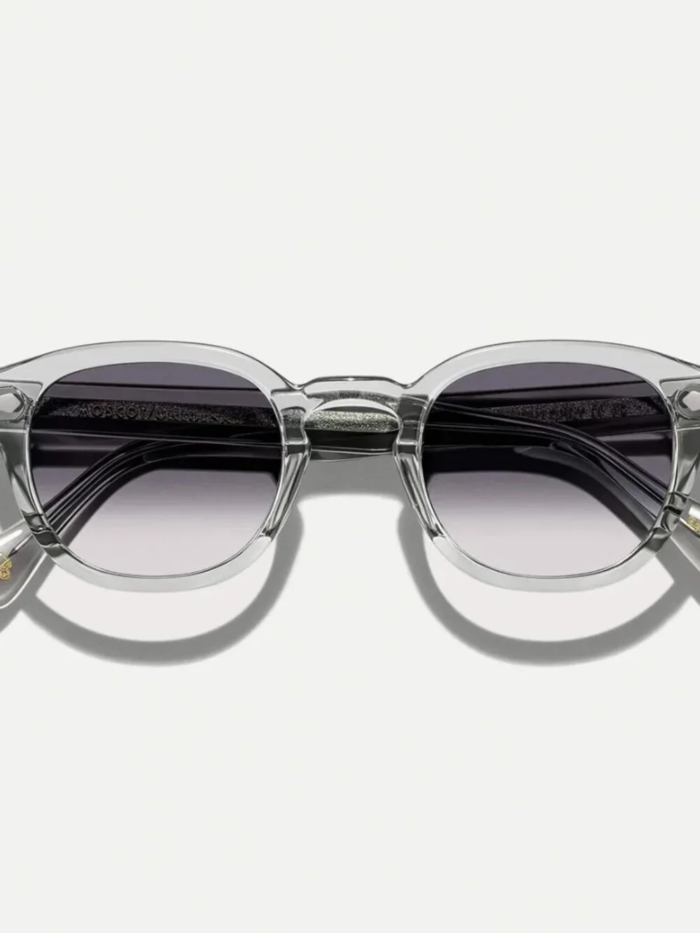 MOSCOT LEMTOSH MONOCHROME — LIGHT GREY — SIZE 44